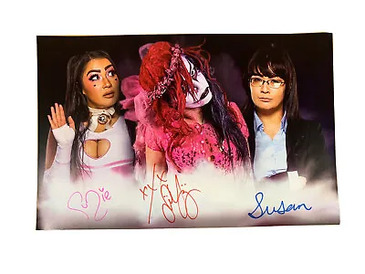£39.99 • Buy AUTOGRAPHED Su Yung Suzie Susan 11 X 17 POSTER Signed Wrestling TNA Shimmer Aew