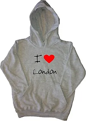 I Love Heart London Kids Hoodie Sweatshirt • £16.99