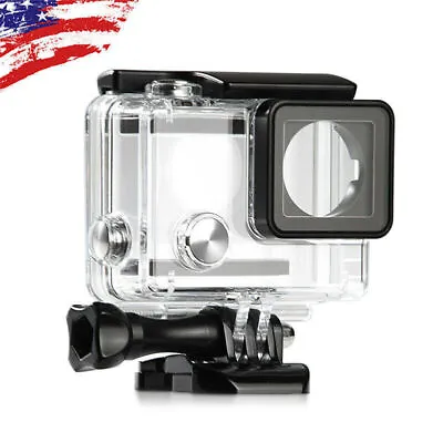 $15.91 • Buy For GoPro Hero 4 3+ Black Case Waterproof 60M Housing Diving Protective Cover