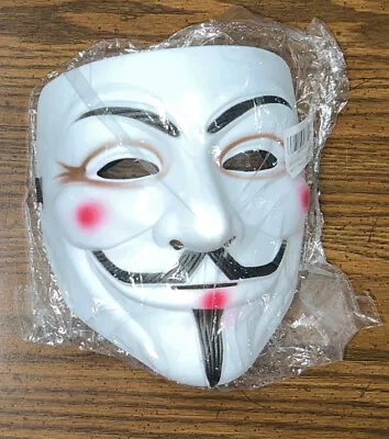 V For Vendetta Mask Anonymous Guy Fawkes Halloween Mask • $7