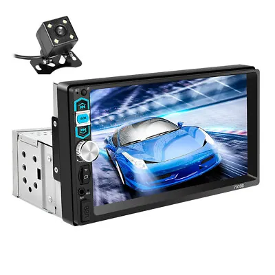Touch Screen Car Stereo Radio Bluetooth For Apple Carplay Android Auto FM Player • $123.56