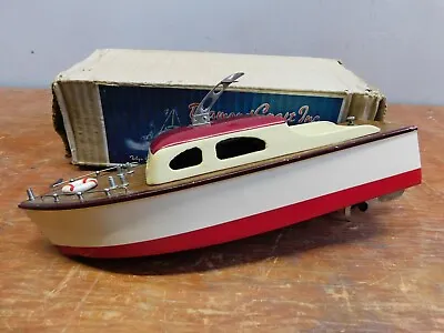 Vintage Tokyo Japan Toy Diamond Craft Electric Boat W/ Motor • $149