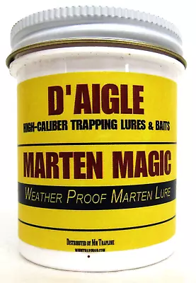 Marten Magic - D'Aigles Lures 4 Ounce Jar Trapping Supplies • $34.99