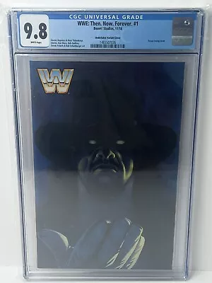WWE: Then Now Forever #1 CGC 9.8 Boom! Studios 1:50 Undertaker Variant Cover • £273.18