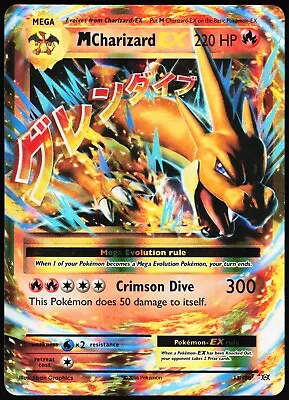 Mega M Charizard EX 13/108 Ultra Rare XY Evolutions Pokemon Near Mint • $42.99