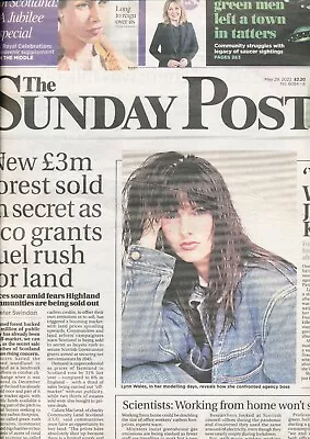 Sunday Post May 29 2022  Lynn Wales UFO Special Zico Pat Nevin Kenny Dalglish • $6.15