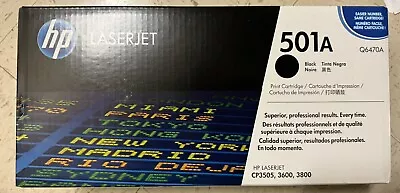 HP Q6470A 6000-Page Laser Toner Cartridge - Black • $12