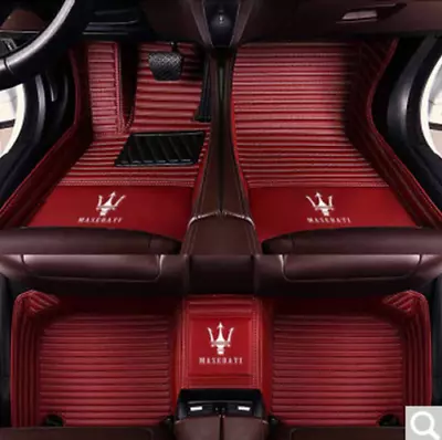 Fit Maserati Ghibli-Gran Turismo-Levante-Quattroporte Car Floor Mats Auto Mats • $44.48