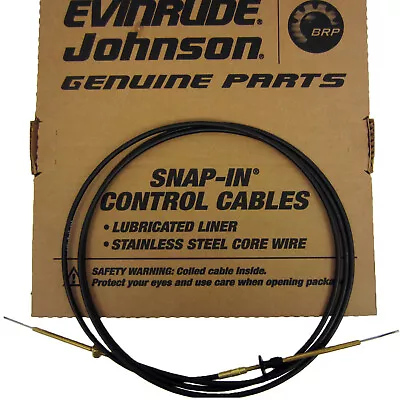 Johnson/Evinrude/OMC New OEM 14' Throttle/Shift Remote Control Cable 0768344 • $53.94