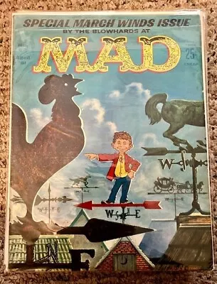Vintage Mad Magazine Lot Of 10 Issues 1961 1962 1964 • $52.99