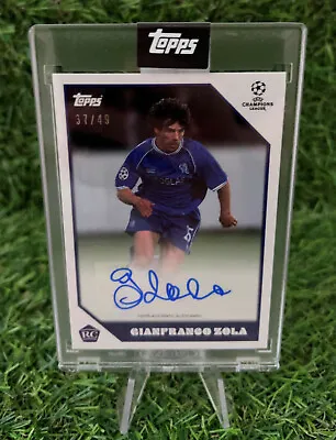 £179.95 • Buy Topps The Lost Rookie Card RC Gianfranco Zola Chelsea Certified Autograph /49