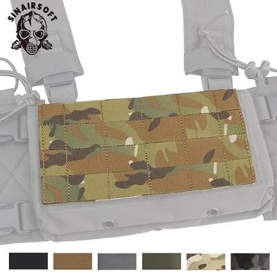 £14.39 • Buy Tactical MOLLE Panel Micro Fight Chassis Hanging Front Hook Cover For Chest Rig