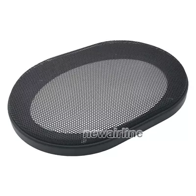 2pcs 5 X7  5x7 Inch Speaker Cover Car Audio Decorative Circle Metal Mesh Grille • $13.96