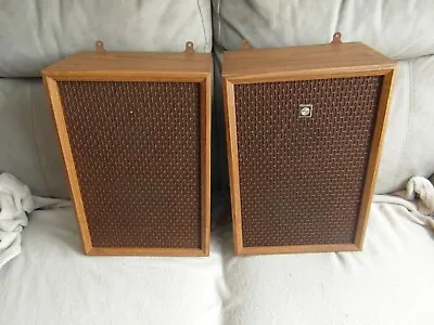 £40 • Buy Sanyo Vintage Speakers SX-2611 Retro HIFI Stereo Wooden 1970s Made In Japan