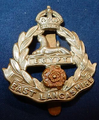 Fine East Lancashire Regiment Cap Badge British Military - Bi Metal - Slider • £0.99