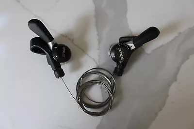 Vintage Shimano DEORE XT SL-M730 Thumb Shifters 3 X 6-Speed-Very Clean! • $69.99