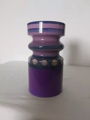 Vintage Purple Fat Lava Style Vase Gouda Lila 1960s70s  • £27