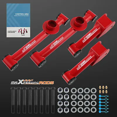 Rear Upper Lower Tubular Control Arms Kit For 79-04 Ford Mustang Mercury Cobras • $204.68