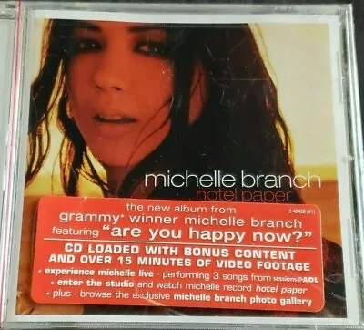 Hotel Paper By Michelle Branch (CD Jun-2003 Maverick) • $11.95