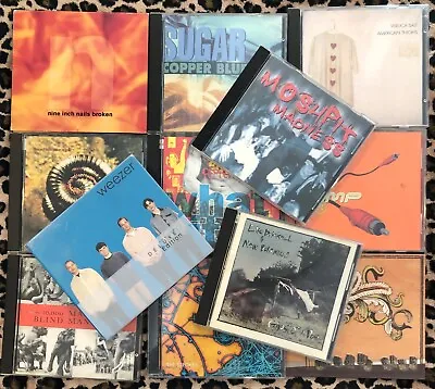 You Pick 90s/00s/Alternative/Britpop/Hip Hop/Indie/Grunge Rock Pick-a-CD Lot • $5.95