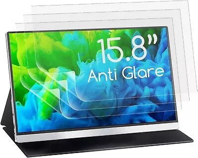 3 Pack 15.8 Inch Portable Monitor Anti Glare Screen Protector For 15.8  Portable • $28.52