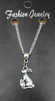 £3.99 • Buy Bunny Rabbit Pendant Necklace 18  Or 24 Inch Chain Charm