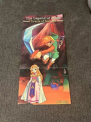 The Legend Of Zelda~Oracle Of Seasons~Vintage Nintendo Power Poster • $14.99