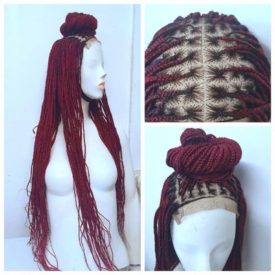 £69.99 • Buy Braided Wigs For Women, Knotless Braided Wig With Lace ,SOLD40! SAMEDAY DISPATCH