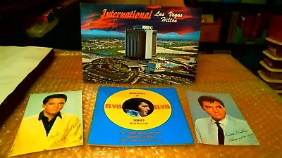 Elvis Presley Original Vintage Postcards And Rca Promotional Record Catalog • $25