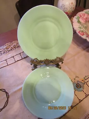 Set Of 2 Jadeite Salad Plates 8  • $24