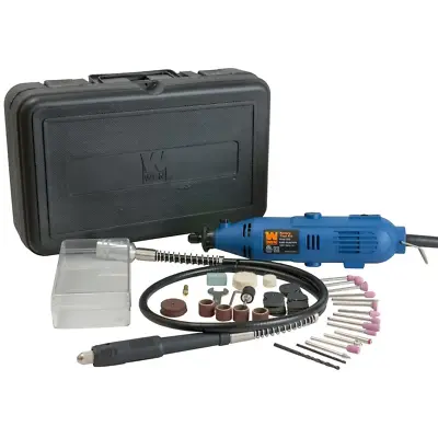 WEN Variable Speed Rotary Tool Kit Dremel Rotary Grinder Cutter With Flex Shaft • $23.79