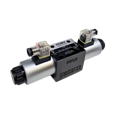 Flowfit Hydraulic Cetop 5 NG10 3 Position Solenoid Directional Control Valve • £157.44
