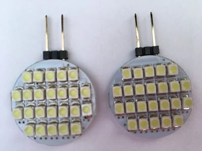4xNew G4 12V Cool White 24 SMD LED Marine Boat Camper RV Light Bulb Lamp DC • $11.50