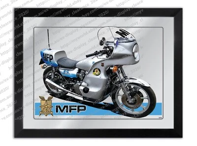 Bar Mirror #1376 To Suit Mad Max Jim Goose Motorcycle Kawasaki Z1000 Memorabilia • $79