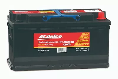 Ac Delco S59590AGM / DIN88H AGM  Start / Stop Battery 900 CCA • $475