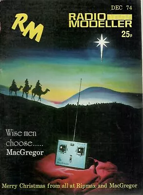 1974 DEC 37487 RADIO MODELLER  Radio Control Magazine For Everyday Enthusiasts • £2