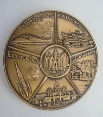 Vintage Walt Disney World Bronze Commemorative Coin / Token  Liberty Square • $12.95