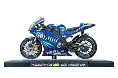 VALENTINO ROSSI Yamaha YZR-M1 2004 MotoGP Bike - Collectable Model - 1:18 Scale • £19.99