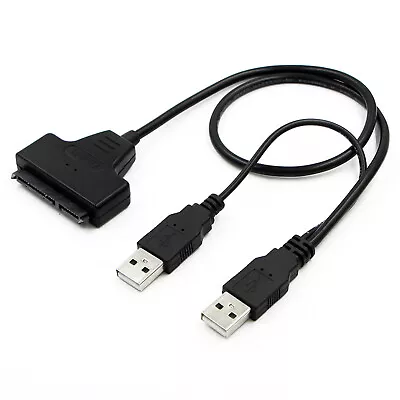 USB2.0 External PC SSD Hard Disk Drive Adapter USB To SATA 2.5  Converter B • $4.17