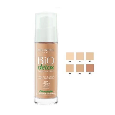 £6.49 • Buy Bourjois Bio Detox Organic Foundation Anti Shine*choose* & Free Foundation Brush