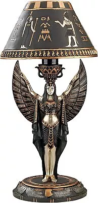 Isis Egyptian Sculptural Table Lamp Decor • £231.62