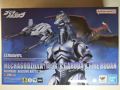 SH Monsterarts Mechagodzilla 1993 & Garuda & Fire Rodan Makuhari Decisive Battle • $229.99