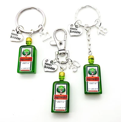 £3.99 • Buy 30TH. 40TH. 50TH BIRTHDAY GIFT. Jägermeister BOTTLE KEYRING. GIFT BAG