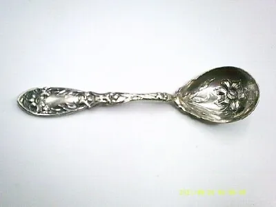 1908 Oxford Silver Plate Co Sugar Spoon In The  Narcissus  Pattern-Excellent • $8