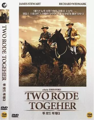 Two Rode Together (1961) - James Stewart Richard Widmark [DVD] • $8.95