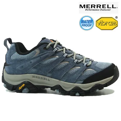 Ladies Merrell Hiking Boots Waterproof Ankle Walking Trekking Trail Trainers • £39.95