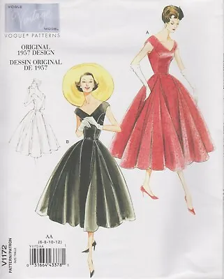 £12.15 • Buy Sewing Pattern Dress & Belt, 1957, Misses' Petite, Size 6 - 12 US #1172