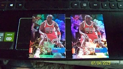 1997-98 Upper Deck UD3 - Starstruck #23 Michael Jordan - 2 Ungraded Copies • $22.80