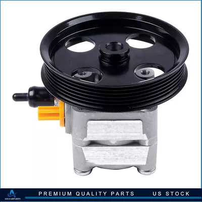 ✅ Power Steering Pump With Pulley For 99-04 Volvo C70 S60 S70 S80 V70 XC70 • $64.15