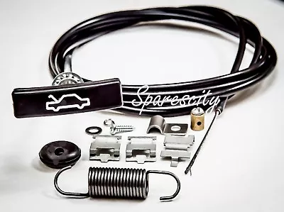 $44.45 • Buy HOLDEN BONNET CABLE HQ HJ HX HZ WB HOOD RELEASE TORANA LX UTE VAN Parts+spring
